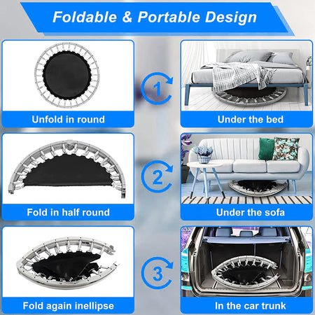 Sky Land Trampoline EM-8101 Fitness 36 inch Jumping Toys For Kids Best in KSA (Saudi Arabia)