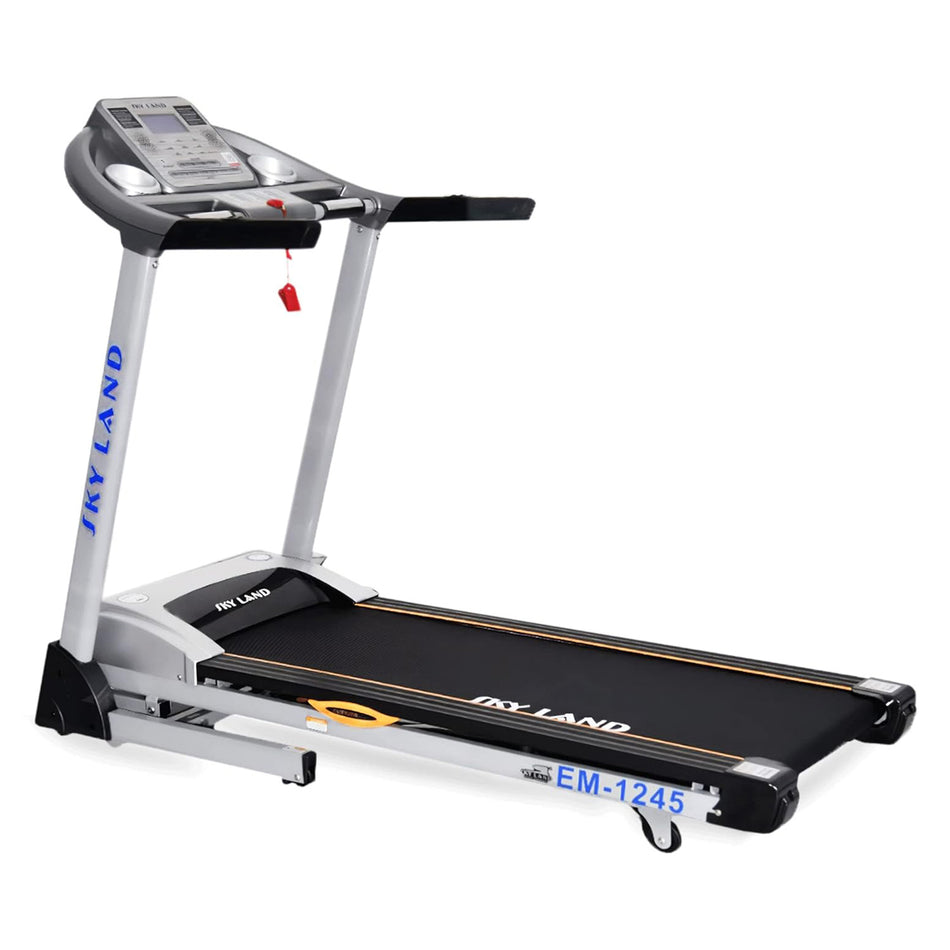 Foldable Treadmill (5 HP Peak) For Home Use EM-1245 Automatic Incline, Hi-Fi Speaker