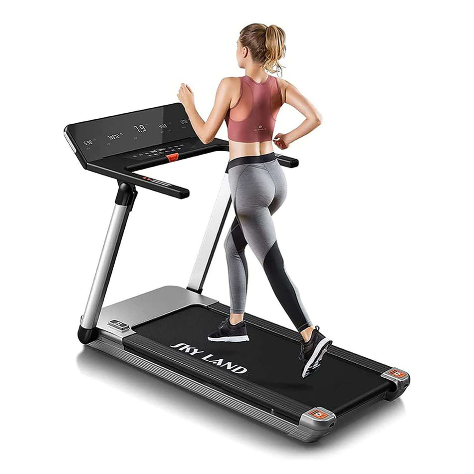 Sky Land Home Use Foldable Treadmill EM-1291 with LCD Display, Bluetooth Speaker and Fitness Tracker APP Integration