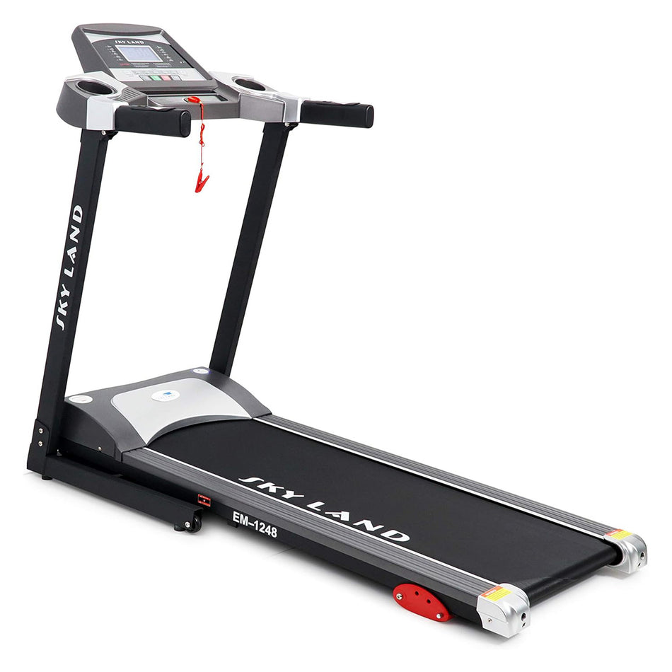 Home Use Treadmill EM-1248 4HP Peak Motor & Built-in Speaker With 120cm X 40cm Running Space 100kg Maximum User Weight