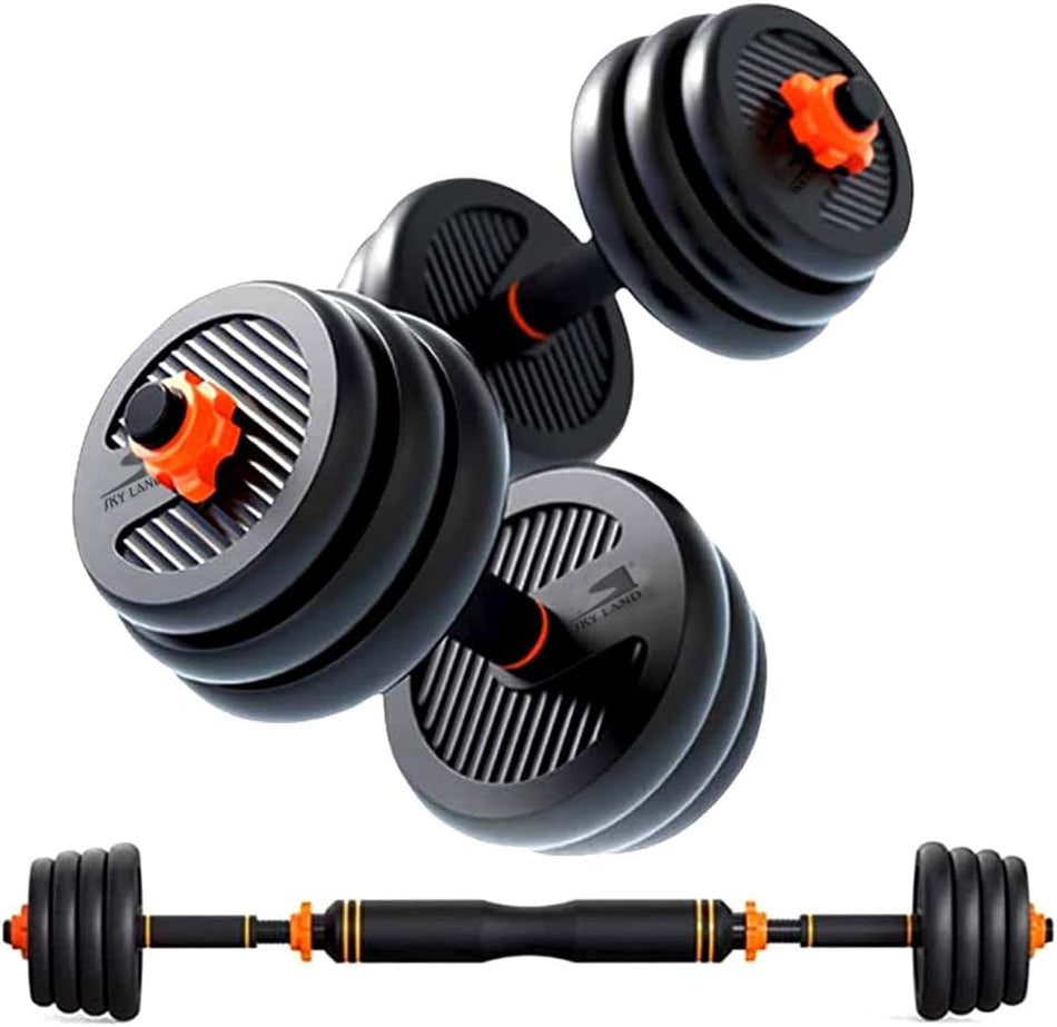 SKY LAND Unisex Adult Environmental Adjustable EM-9266-20 Dumbbell N Barbell Set