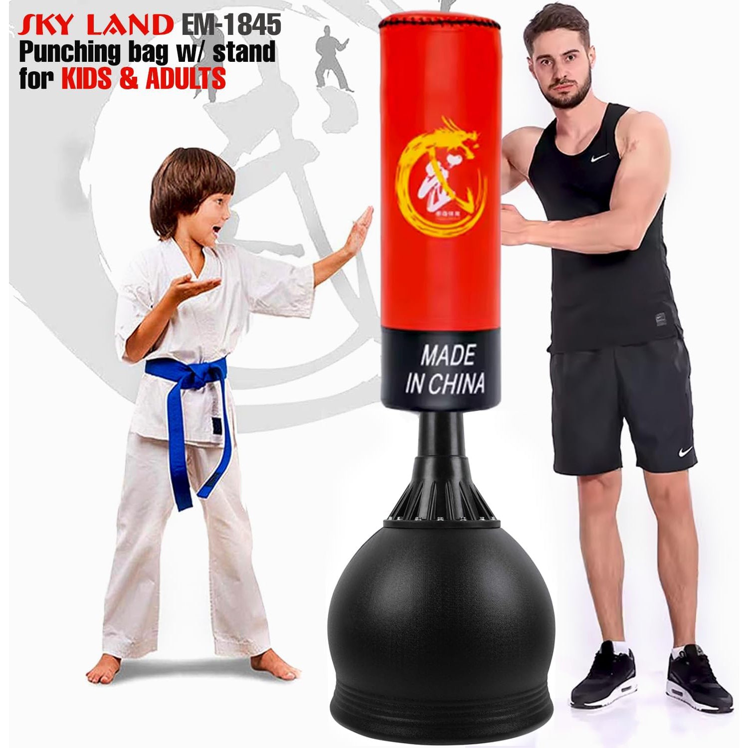 Standing Boxing Waterproof Punching Bag Cover Outdoor Punching Bag