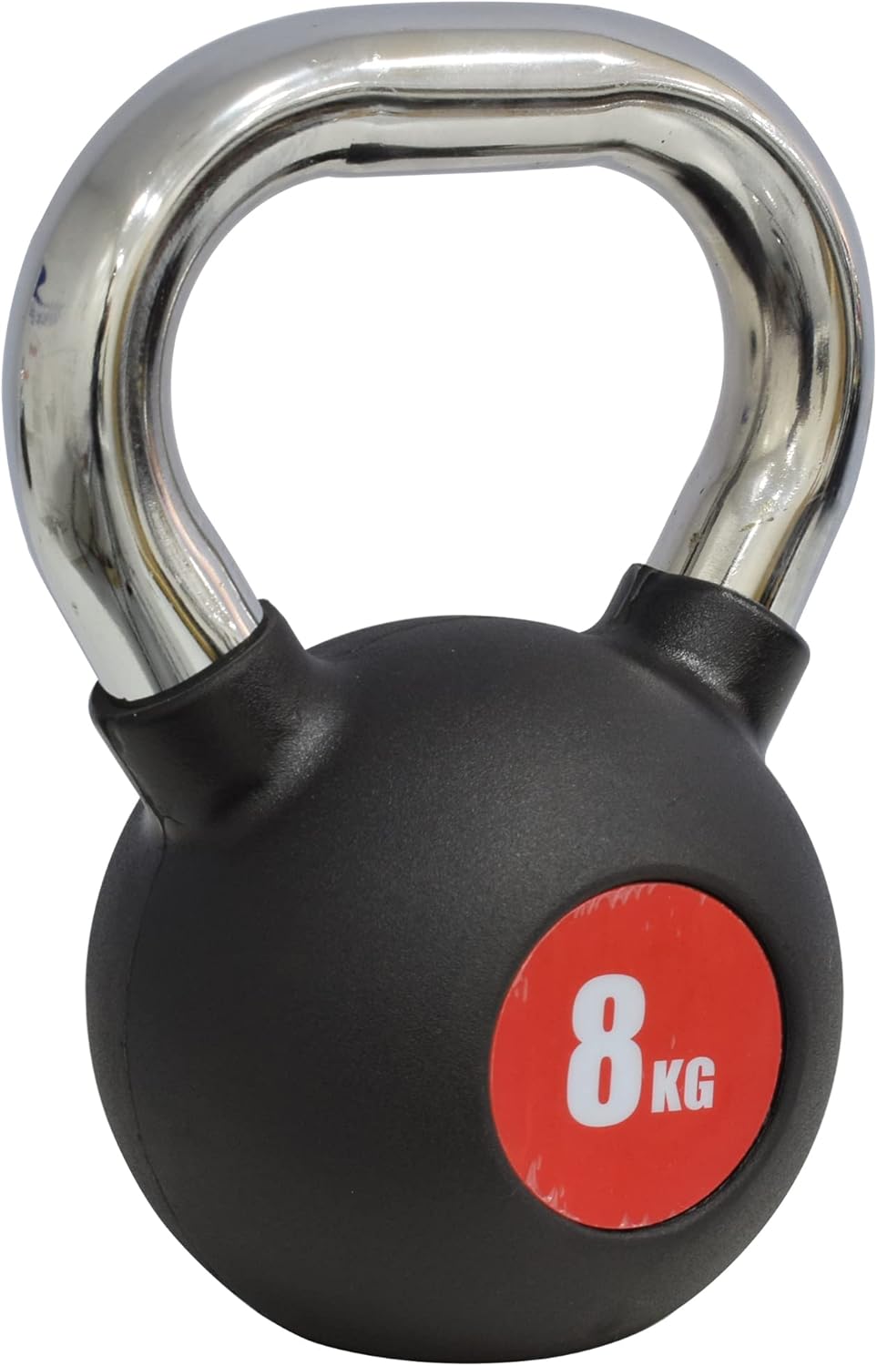 SKY LAND Kettlebell Rubber Coated Cast Iron Kettle dumbbell with Chrome Handle Kettlebell Weight For Strength And Weight Training – Exercise Kettlebell For Whole Body Workout-EM-9267-8 - Image 2