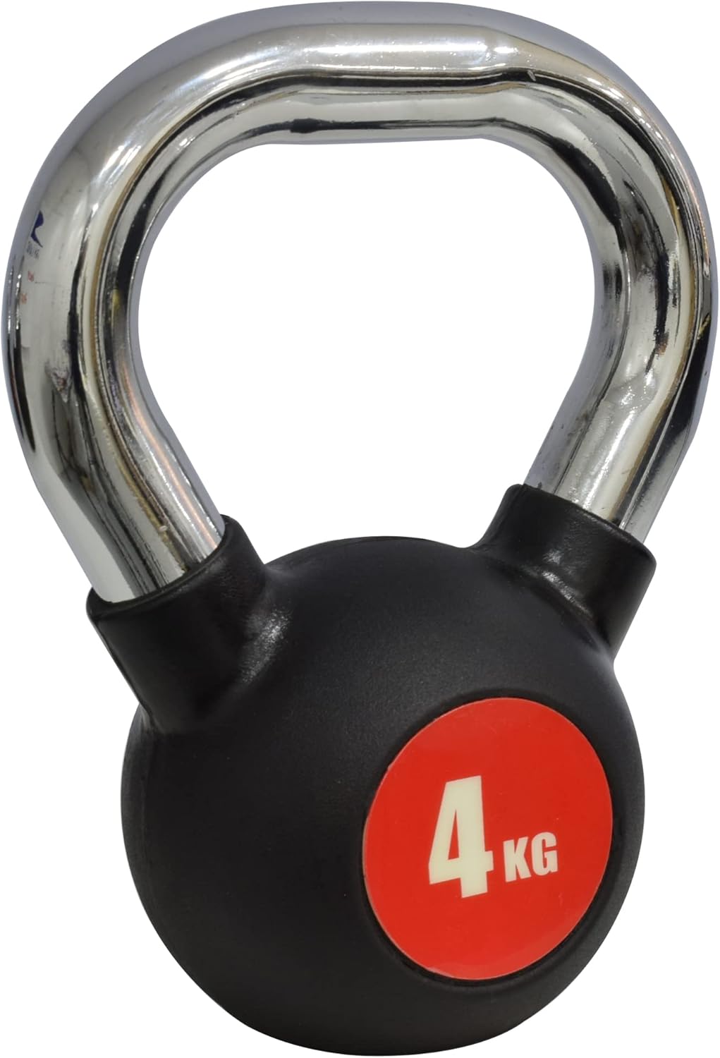 SKY LAND Kettlebell Rubber Coated Cast Iron Kettle dumbbell with Chrome Handle Kettlebell Weight For Strength And Weight Training – Exercise Kettlebell For Whole Body Workout-EM-9267-4 - Image 2