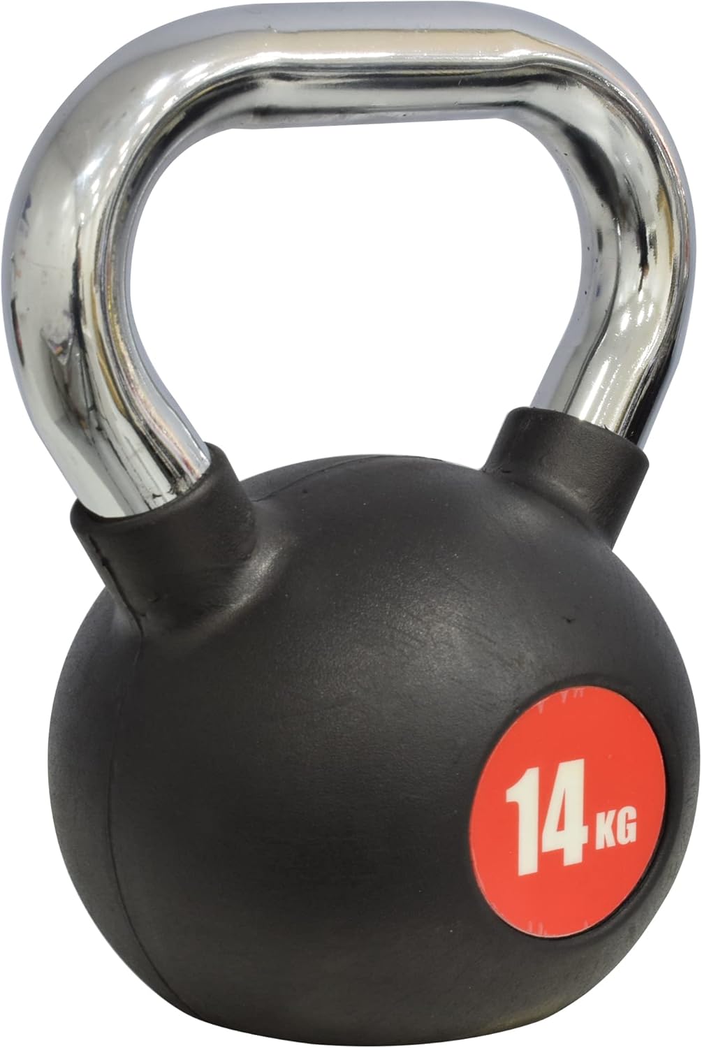 SKY LAND Kettlebell Rubber Coated Cast Iron Kettle dumbbell with Chrome Handle Kettlebell Weight For Strength And Weight Training – Exercise Kettlebell For Whole Body Workout-EM-9267-14 - Image 2