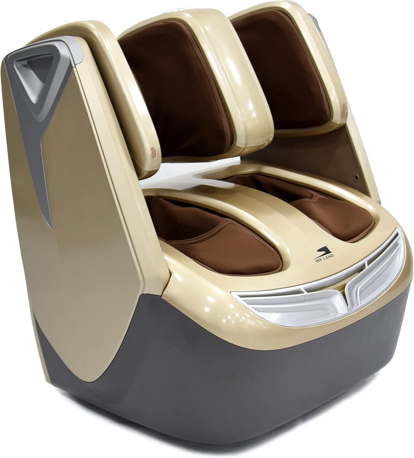 Unisex Adult Multi-fuction Leg Foot Massager EM-2192 - Light Brown, 59 x 44 x 55 cm