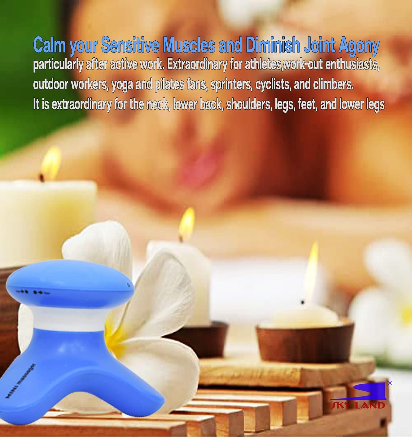 Waterproof Mini Massager EM-9245-B - Image 4