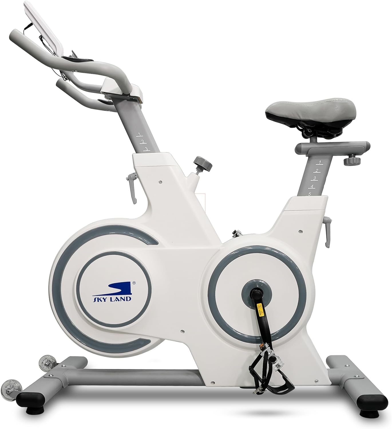 Magnetic Exercise Bike | Indoor Stationary Cycling Bike with 6KG Flywheel, 100-Level Resistance, Adjustable Seat & Handlebar, FS App & Digital Display, Home Cardio Fitness ?C EM-1566 - Image 2