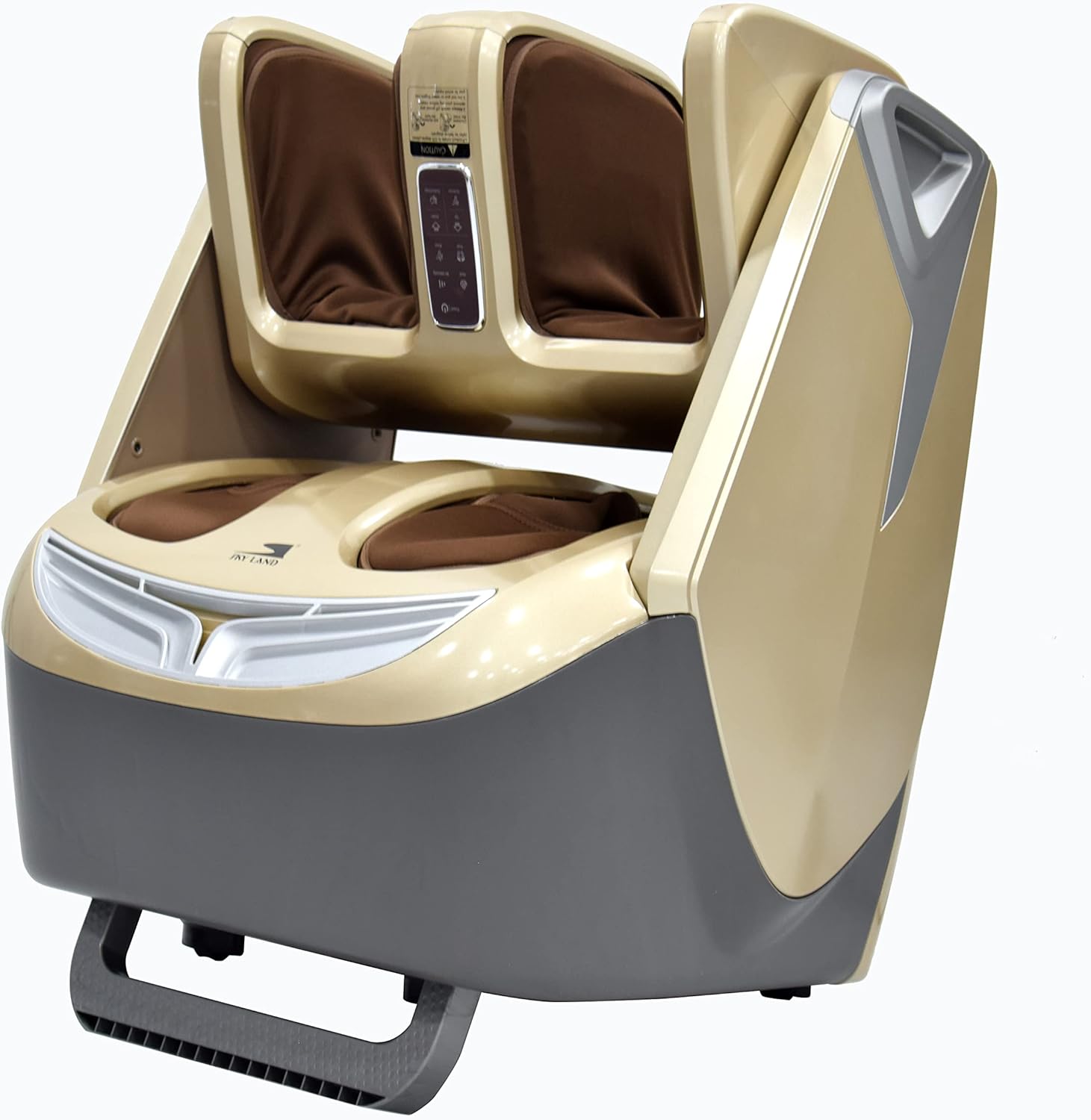 Unisex Adult Multi-fuction Leg Foot Massager EM-2192 - Light Brown, 59 x 44 x 55 cm - Image 2