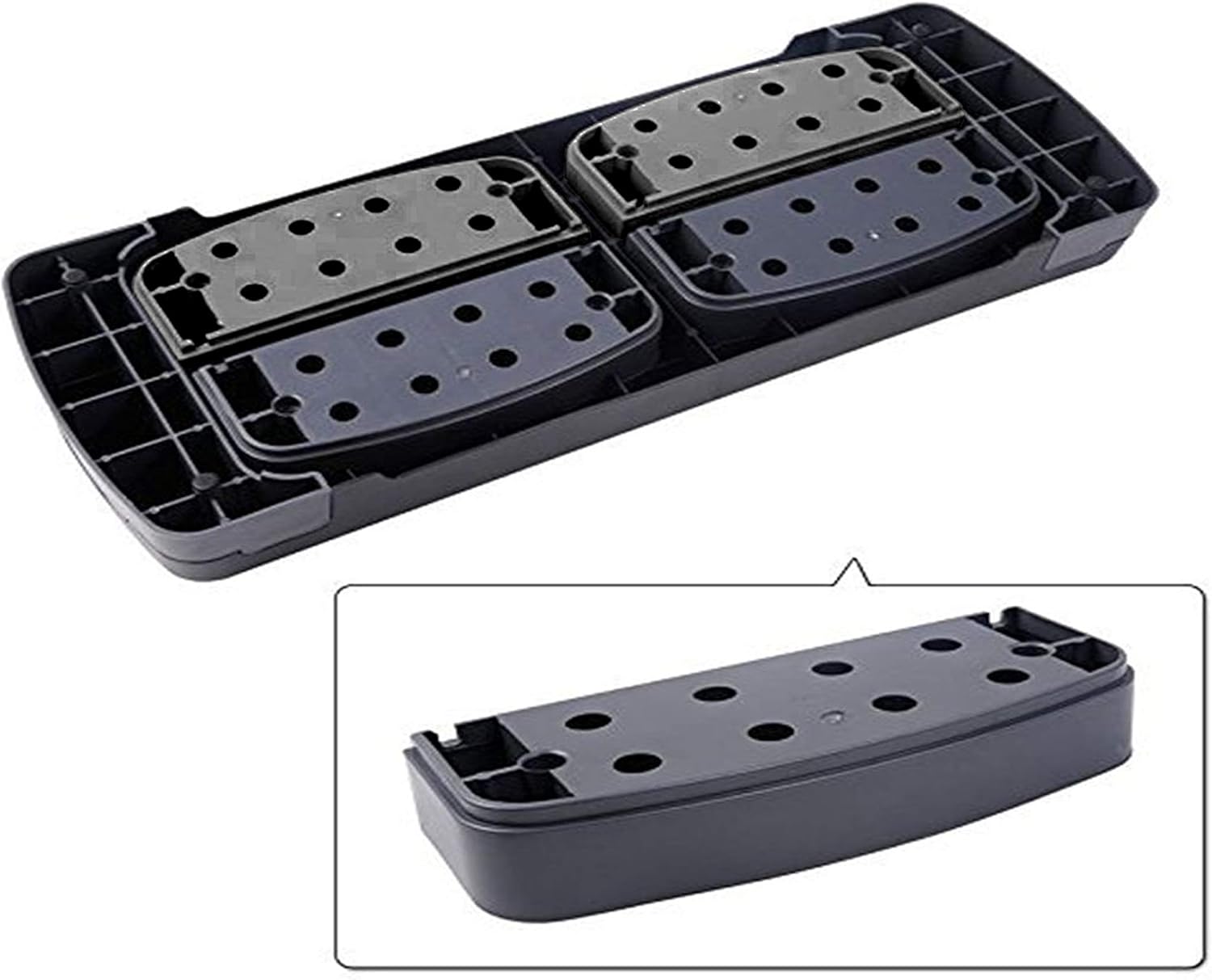 Stepper Platform EM-9230 ?C Adjustable Home Exercise Stepper with Non-Slip Surface, Heavy-Duty Fitness Step for Cardio & Strength Training ?C Black/Gray (80??31??20 cm) - Image 4